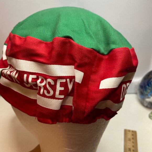 Vintage 80s New Jersey Devils 100% Cotton M/L NHL Hockey Painter Hat Rare - Picture 5 of 12